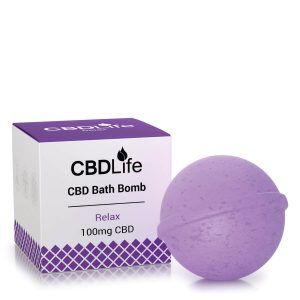 CBD life bath bomb relax