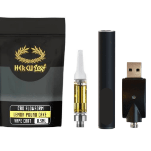 cannabis flavour cbd vape kit lemon pound cake with pen