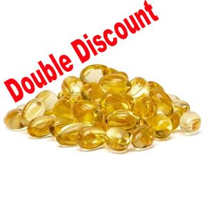 Double-discount cbd softgel capsules