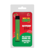 Raspberry Kush CBD disposable vape